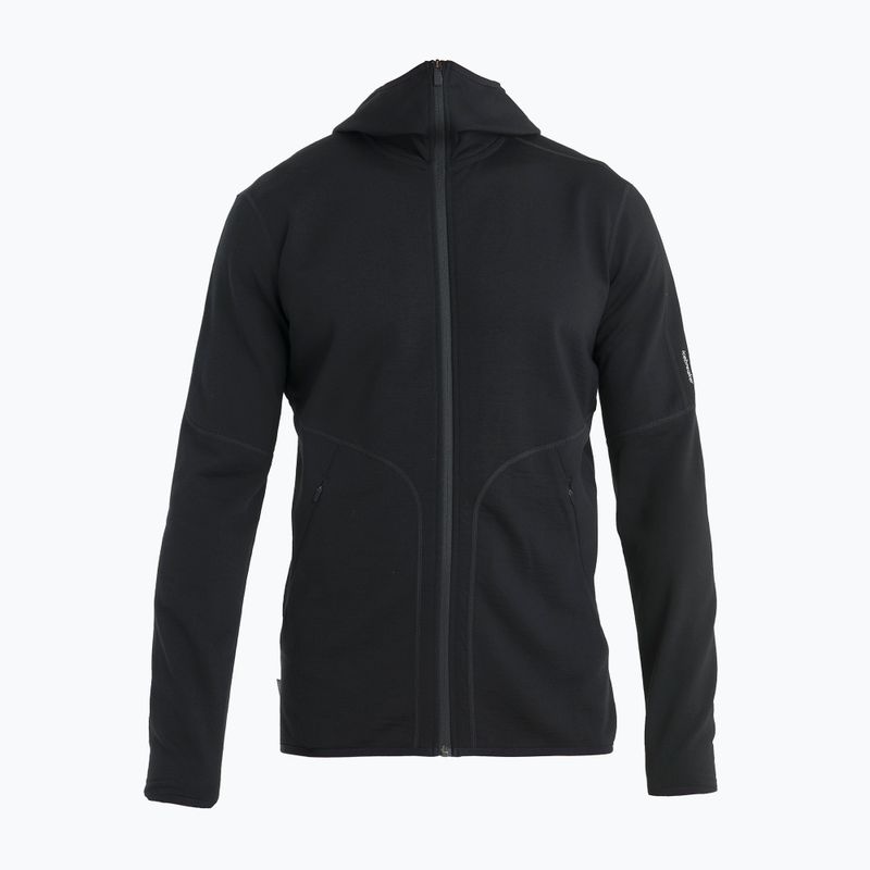 Bluza męska icebreaker Merino 560 Realfleece Elemental II black 5