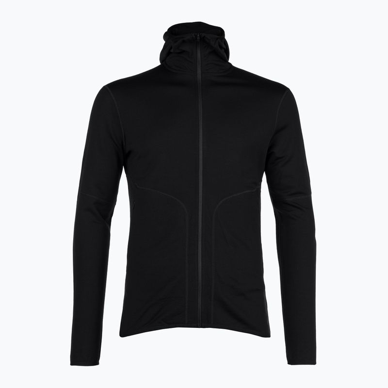 Bluza męska icebreaker Merino 560 Realfleece Elemental II black