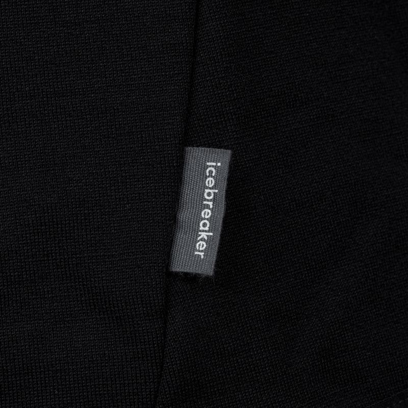 Bluza męska icebreaker Merino 560 Realfleece Elemental II black 4