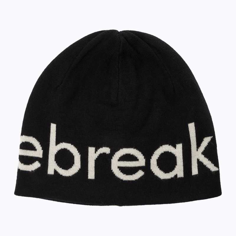 Czapka zimowa icebreaker Merino Icebreaker Beanie black/ecru hthr 5