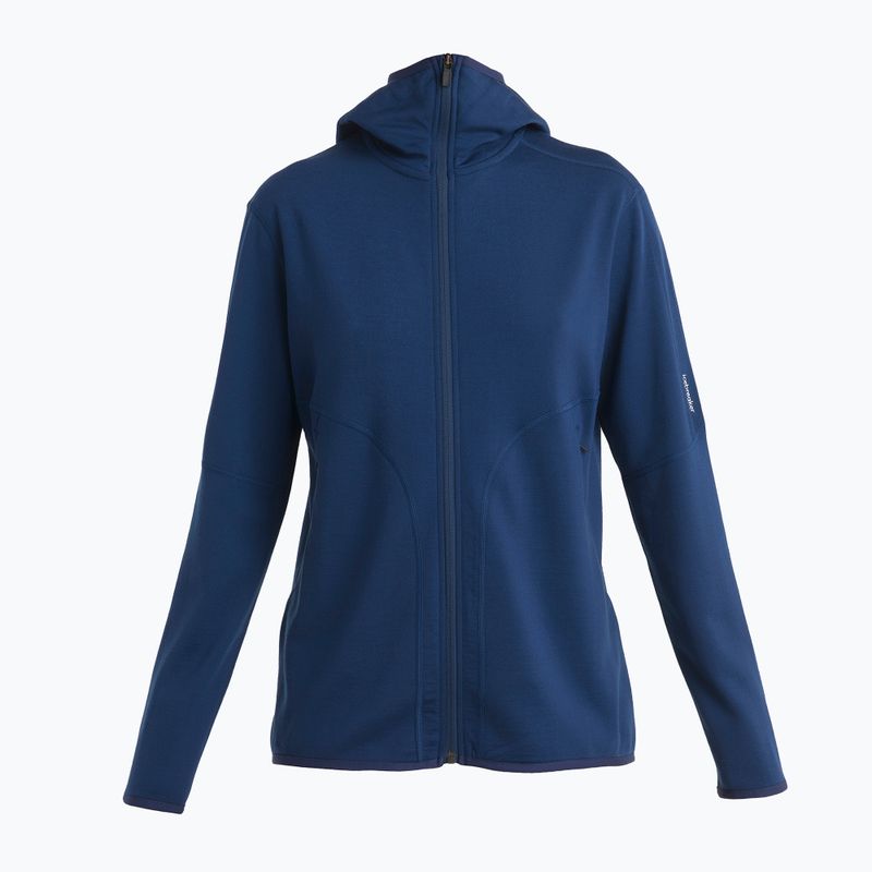 Bluza damska icebreaker Merino 560 Realfleece Elemental II royal navy 4