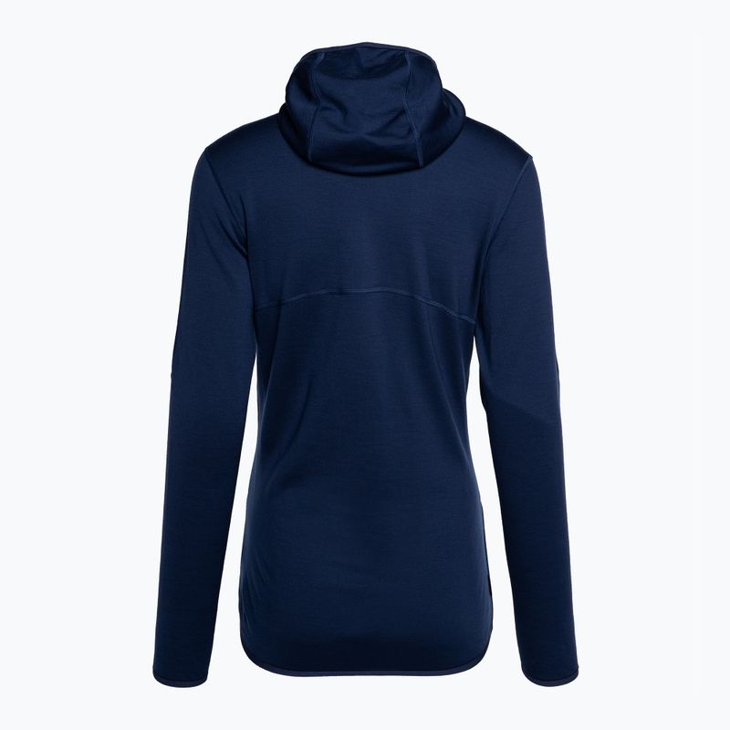 Bluza damska icebreaker Merino 560 Realfleece Elemental II royal navy 2