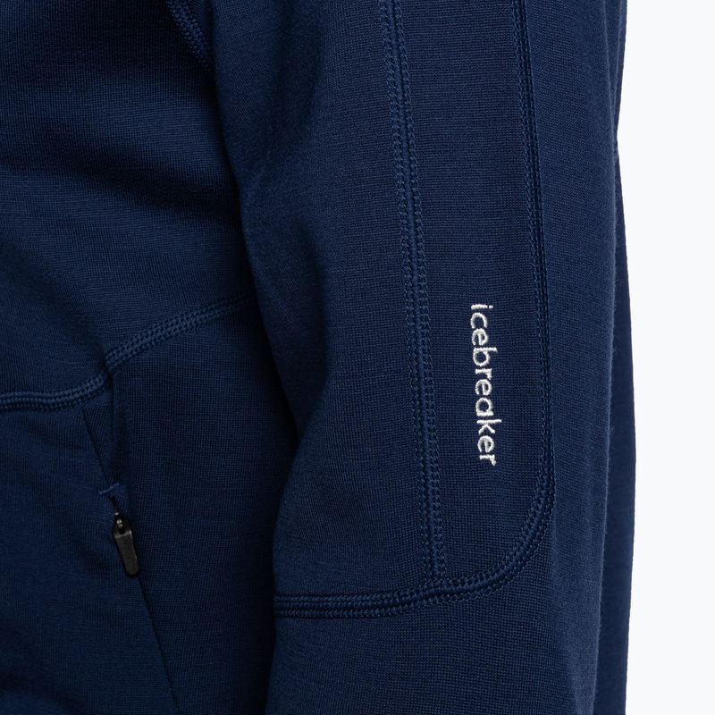 Bluza damska icebreaker Merino 560 Realfleece Elemental II royal navy 3