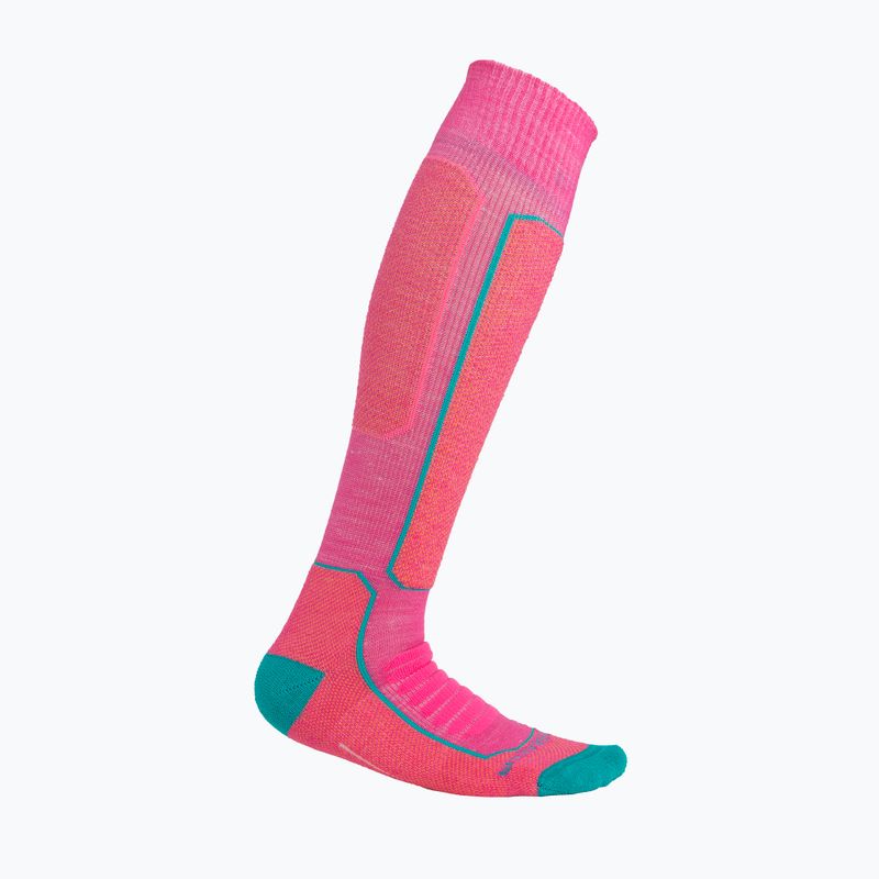 Skarpety narciarskie męskie icebreaker Ski+ Medium OTC tempo/flux green/earth