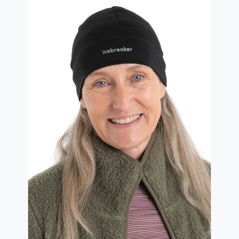 Czapka zimowa icebreaker Merino 200 Oasis Beanie black 4