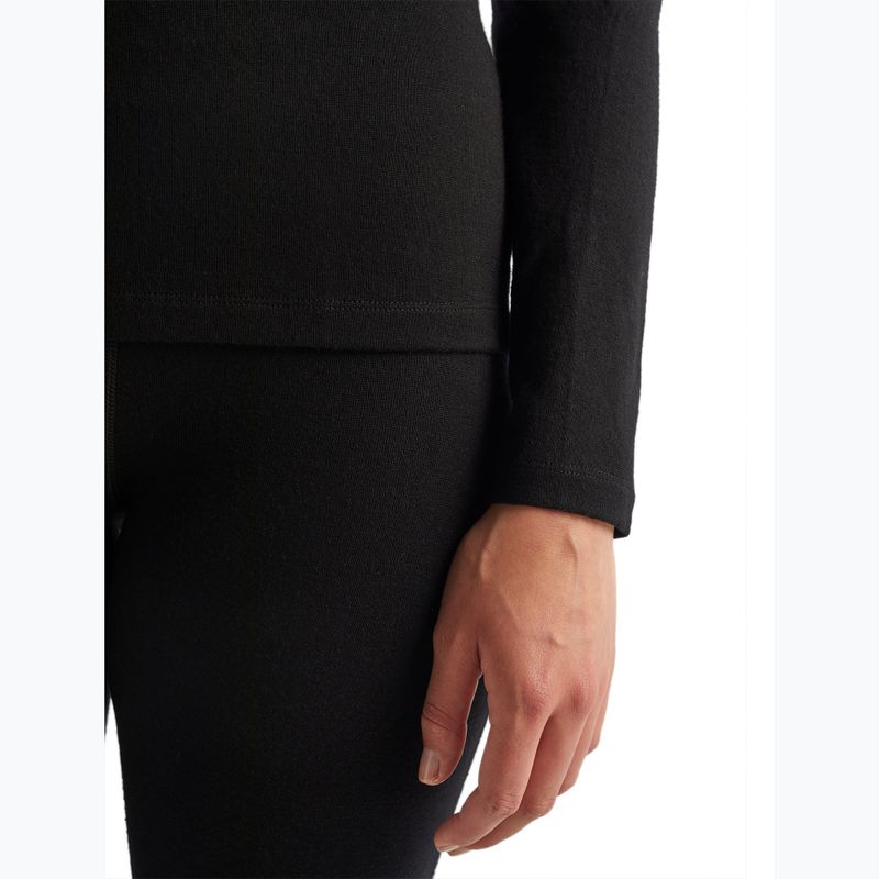 Bluza termoaktywna damska icebreaker 260 Tech LS Half Zip black 7