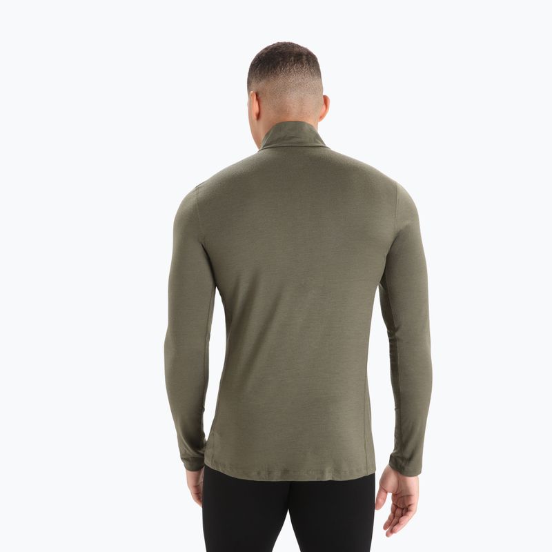 Bluza termoaktywna męska icebreaker Merino 200 Oasis Half Zip loden 3