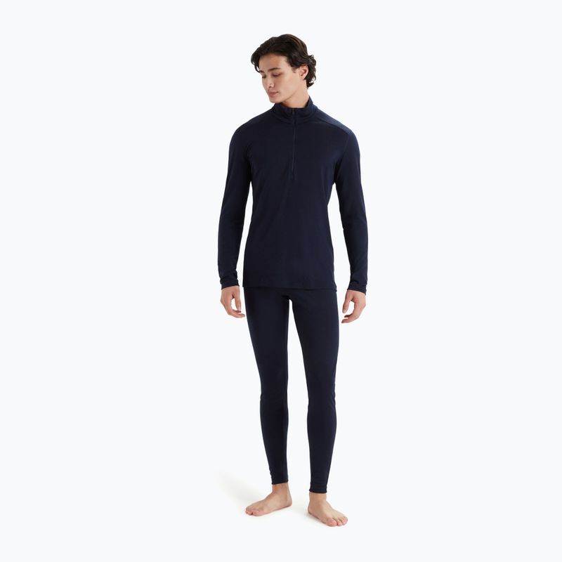 Bluza termoaktywna męska icebreaker Merino 200 Oasis Half Zip midnight navy 2