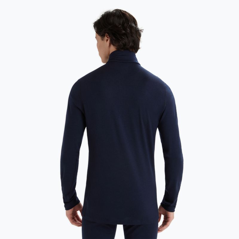Bluza termoaktywna męska icebreaker Merino 200 Oasis Half Zip midnight navy 3