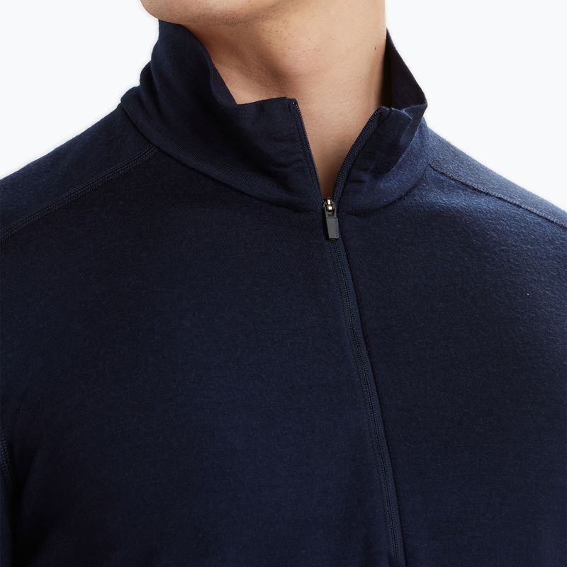 Bluza termoaktywna męska icebreaker Merino 200 Oasis Half Zip midnight navy 4