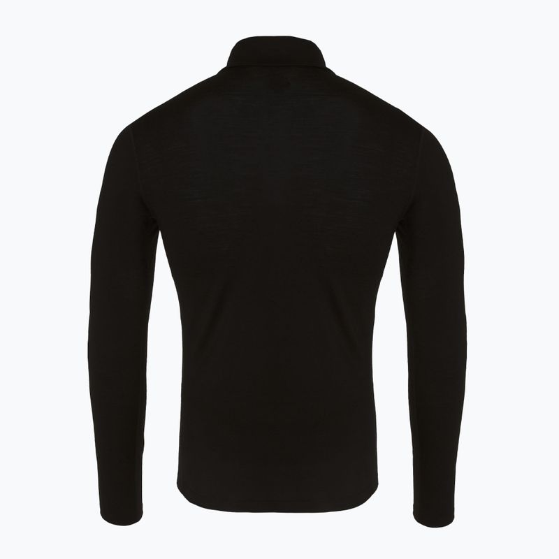 Bluza termoaktywna męska icebreaker Merino 200 Oasis Half Zip black 6