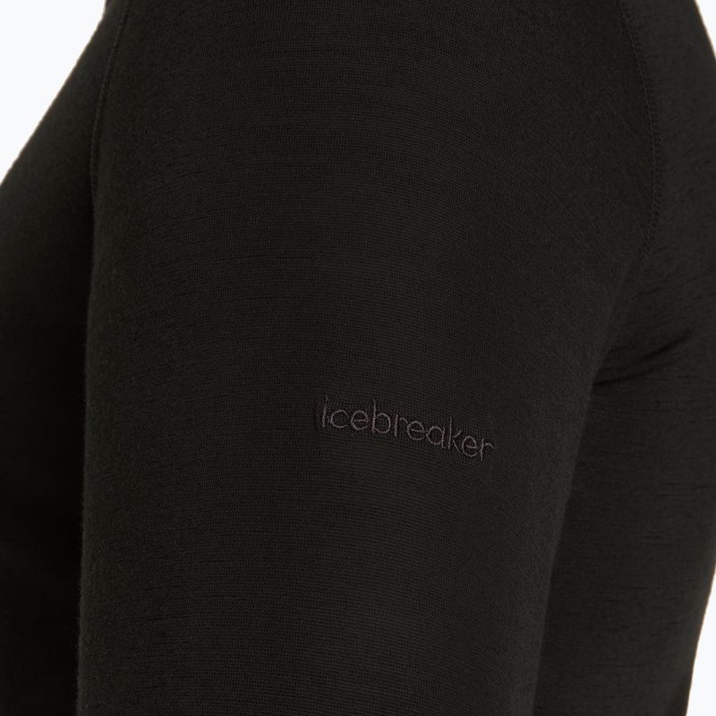 Bluza termoaktywna męska icebreaker Merino 200 Oasis Half Zip black 7