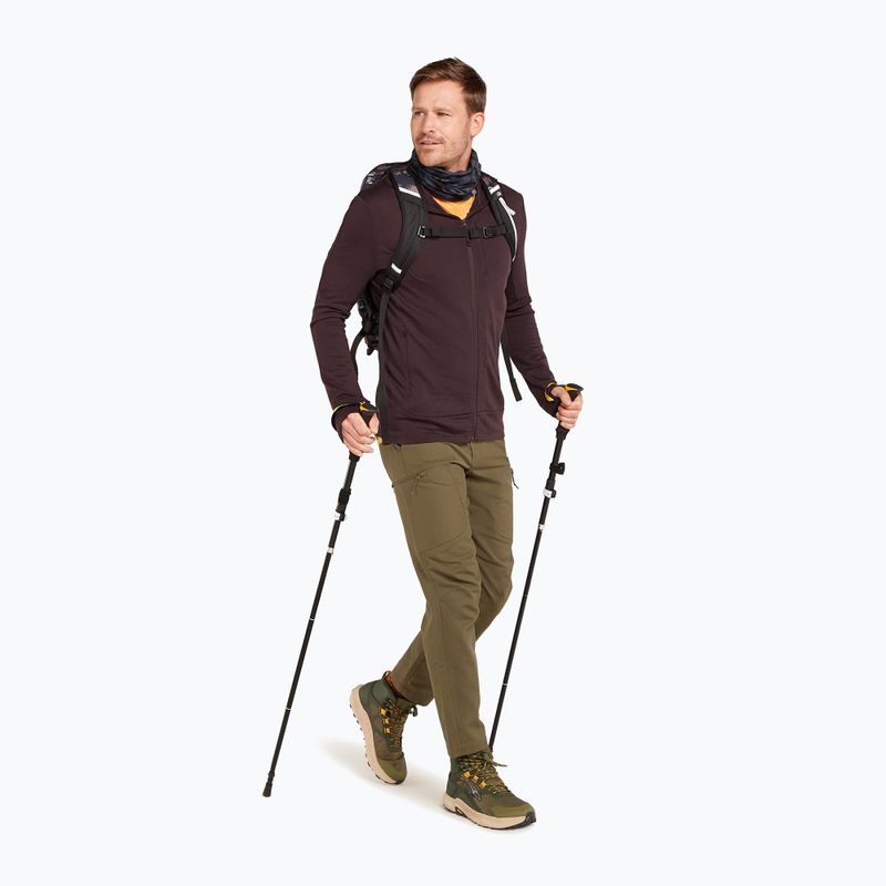 Bluza męska icebreaker Merino 260 Quantum IV Zip Hoodie bittersweet 4