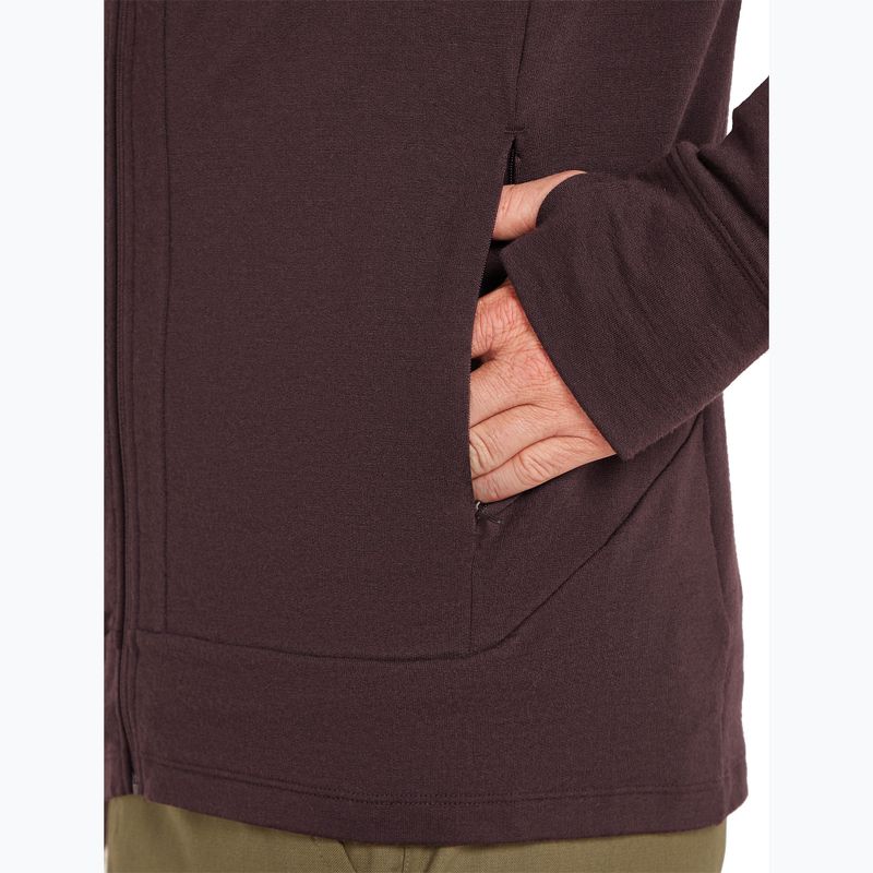 Bluza męska icebreaker Merino 260 Quantum IV Zip Hoodie bittersweet 10