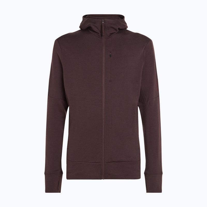 Bluza męska icebreaker Merino 260 Quantum IV Zip Hoodie bittersweet 11