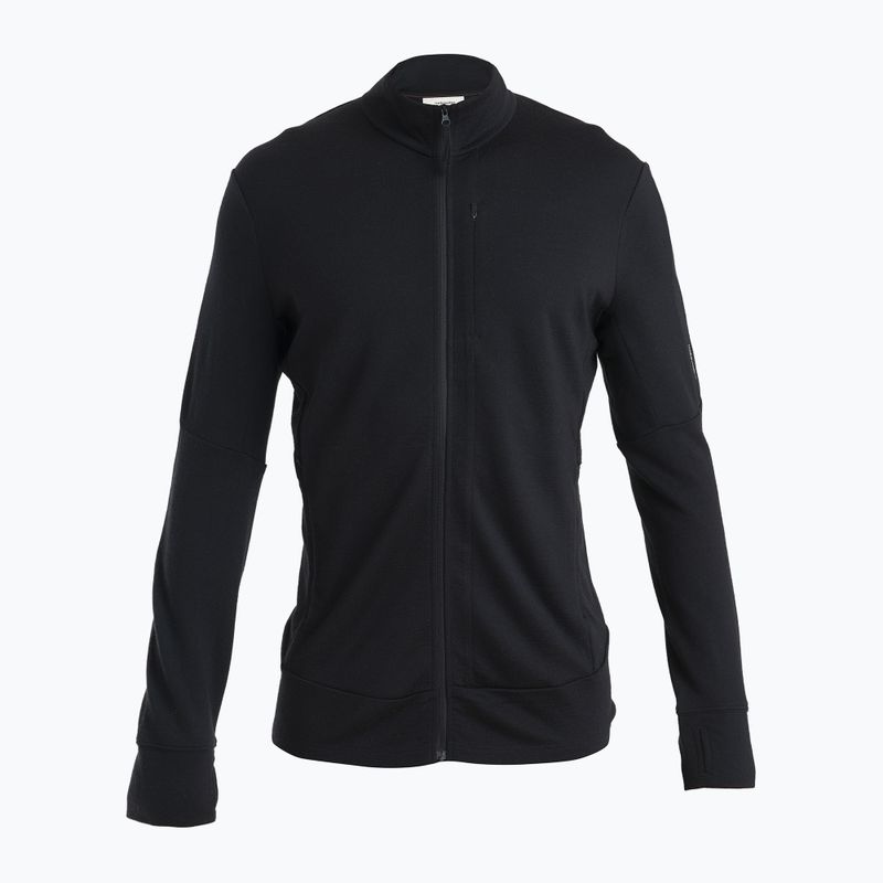 Bluza trekkingowa męska icebreaker Merino 260 Quantum IV Zip black 6