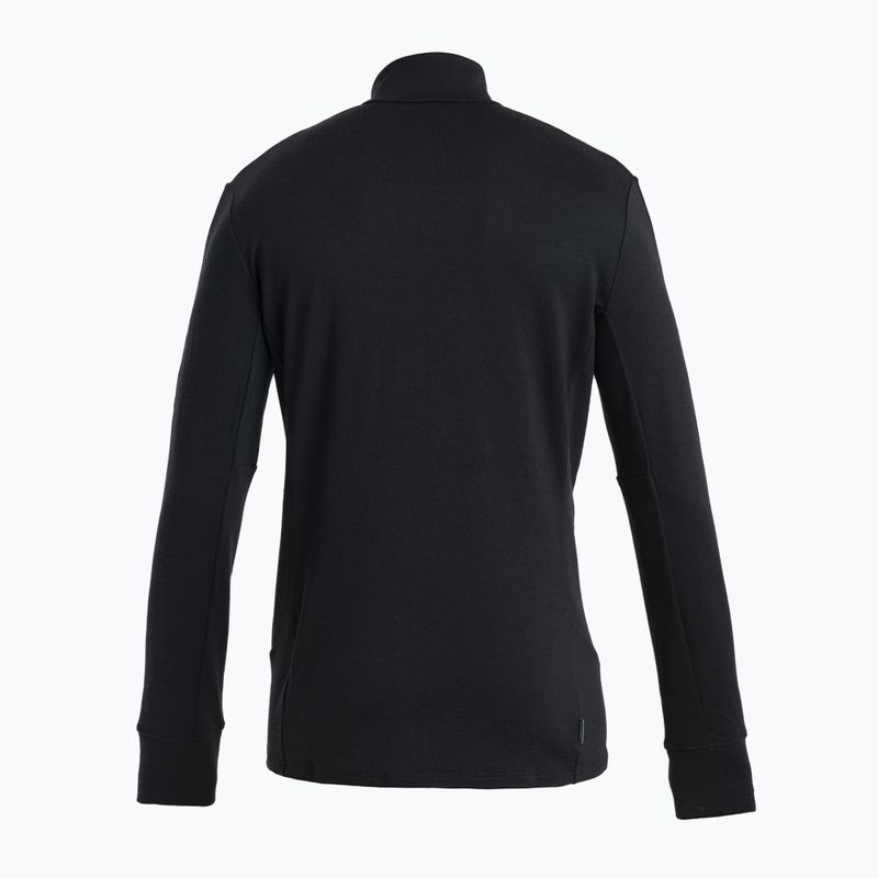 Bluza trekkingowa męska icebreaker Merino 260 Quantum IV Zip black 7