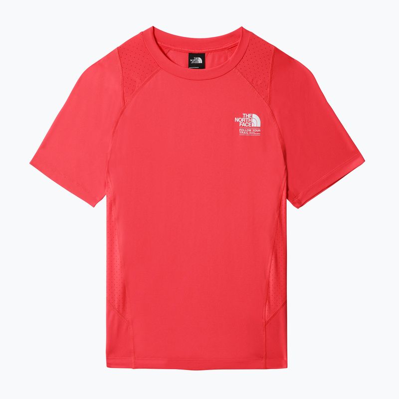 Koszulka trekkingowa męska The North Face AO Graphic horizon red 8