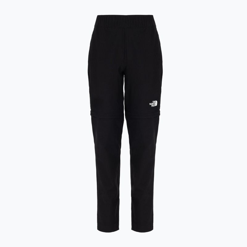 Spodnie trekkingowe dziecięce The North Face Exploration Convertible black