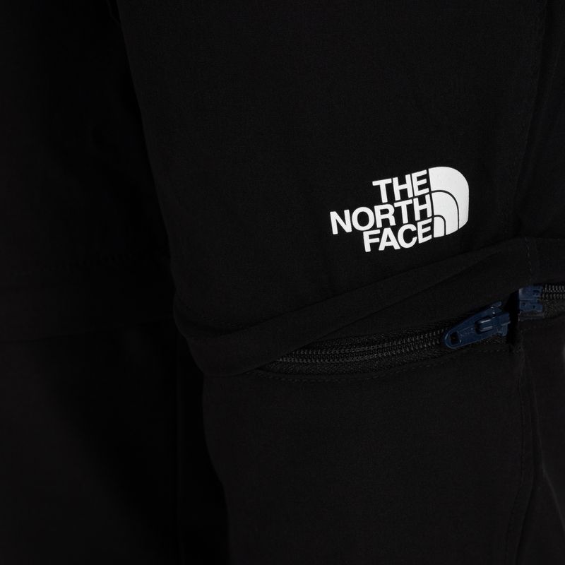 Spodnie trekkingowe dziecięce The North Face Exploration Convertible black 5