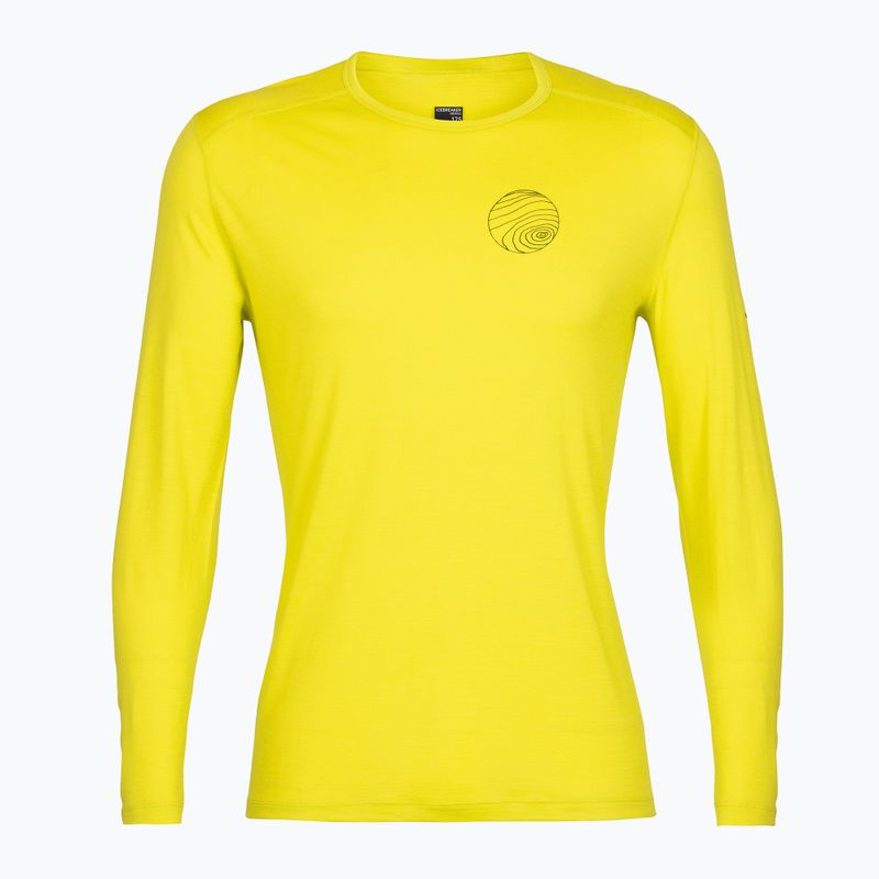 Bluza termoaktywna męska icebreaker 200 Oasis Crewe Alps 3D shine 6