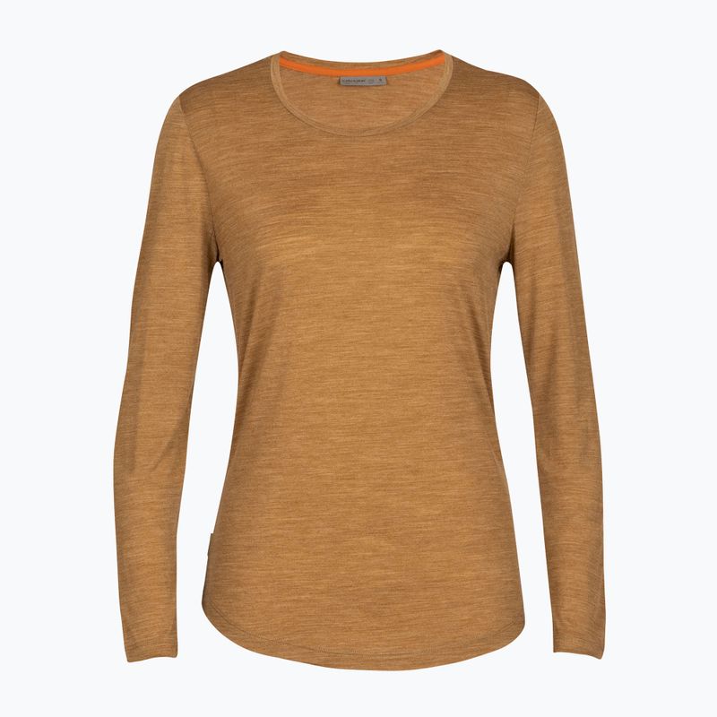 Longsleeve trekkingowy damski icebreaker Sphere II clove heather 6