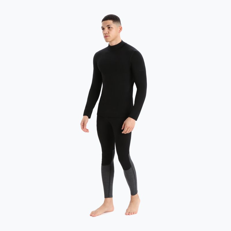 Bluza termoaktywna męska icebreaker 260 Tech Turtleneck black 6