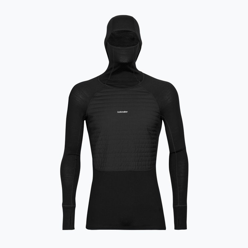 Bluza trekkingowa męska icebreaker ZoneKnit Insulated black 7