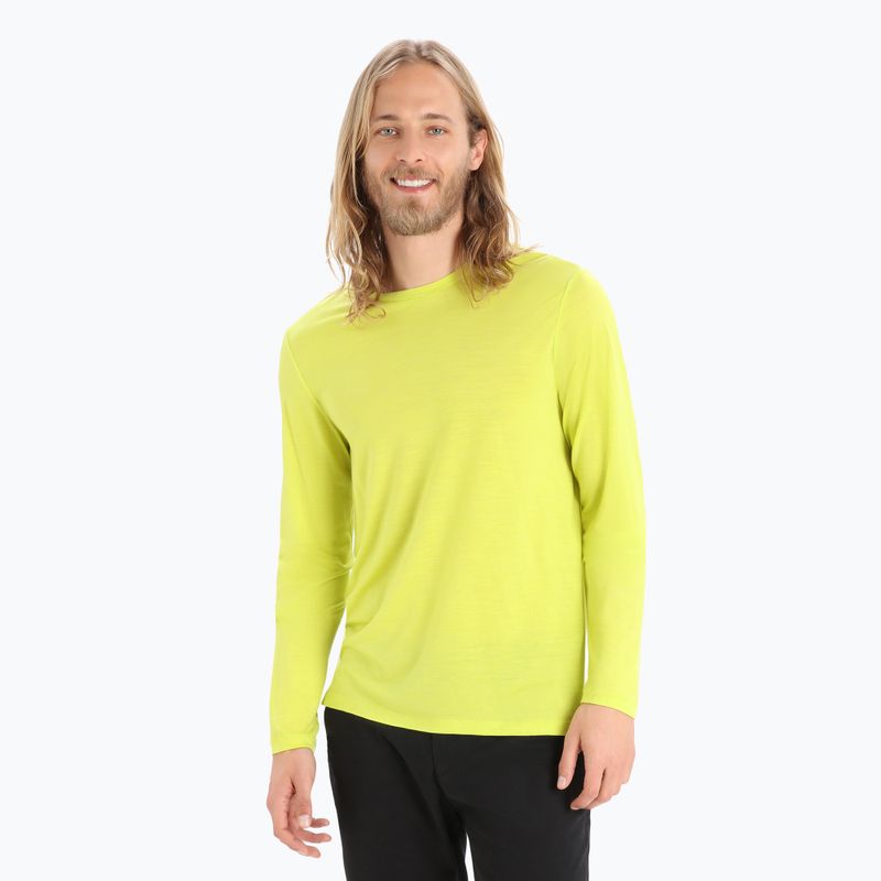 Longsleeve trekkingowy męski icebreaker Sphere II shine