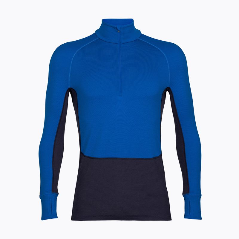 Bluza termoaktywna męska icebreaker ZoneKnit 260 Half Zip lazurite/royal navy/snow/cb 8