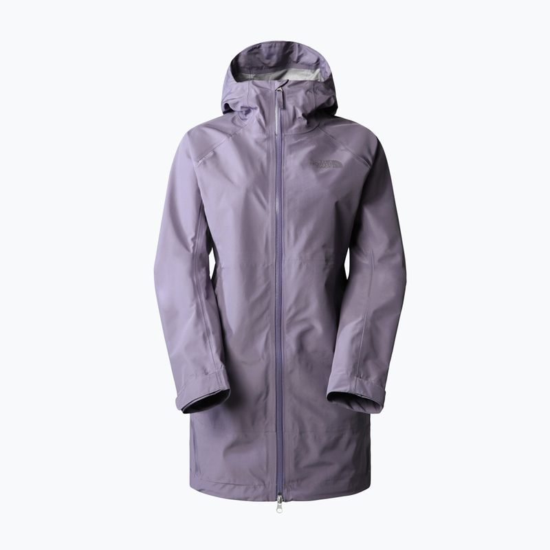 Płaszcz przeciwdeszczowy damski The North Face Dryzzle Futurelight Parka lunar slate 4