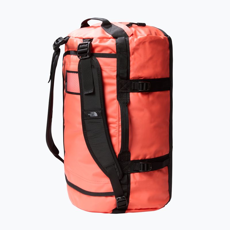 Torba podróżna The North Face Base Camp Duffel S 50 l retro orange/black 9