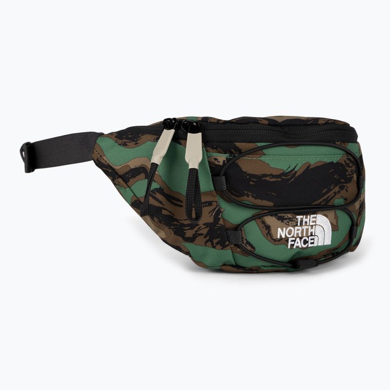 Saszetka nerka The North Face Jester Lumbar deep green grass printed camo/asphalt grey 2