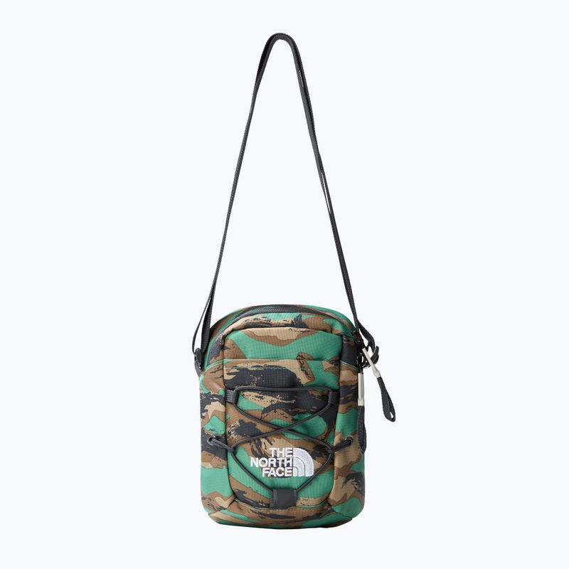 Saszetka The North Face Jester Crossbody 2.3 l deep green grass printed camo/asphalt grey