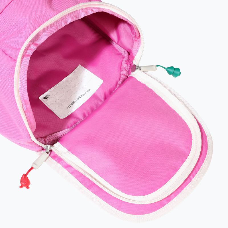 Plecak miejski dziecięcy The North Face Mini Explorer 10 l super pink/purdy pink/gardenia white 6