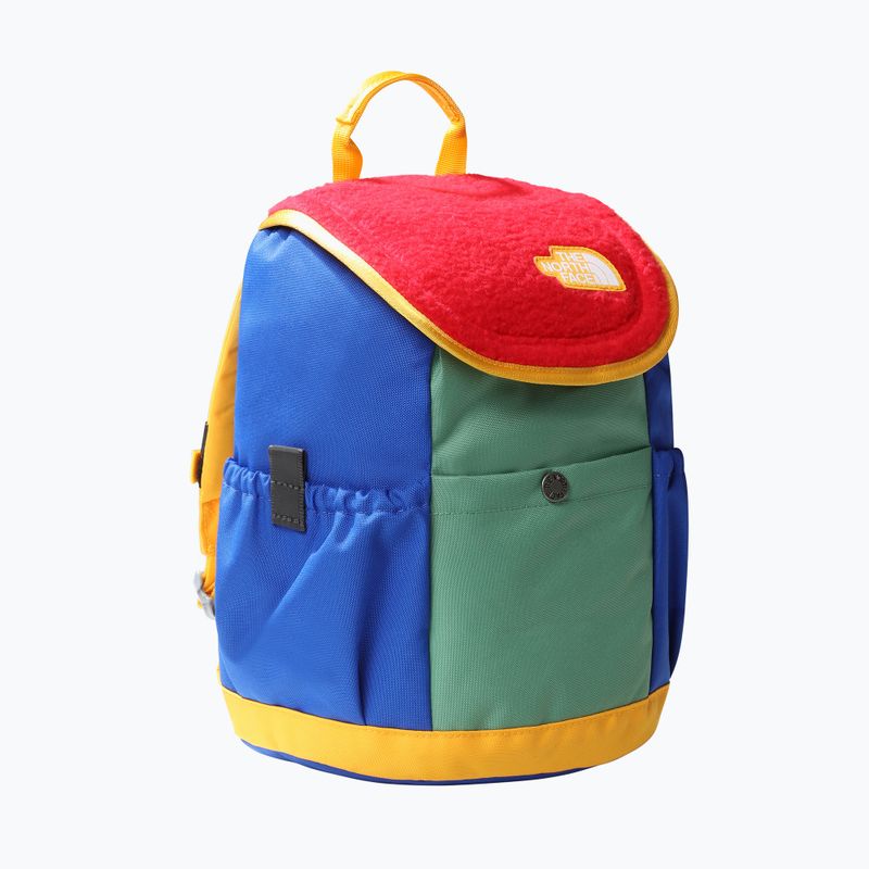 Plecak miejski dziecięcy The North Face Mini Explorer 10 l red/deep grass green/blue/summit gold