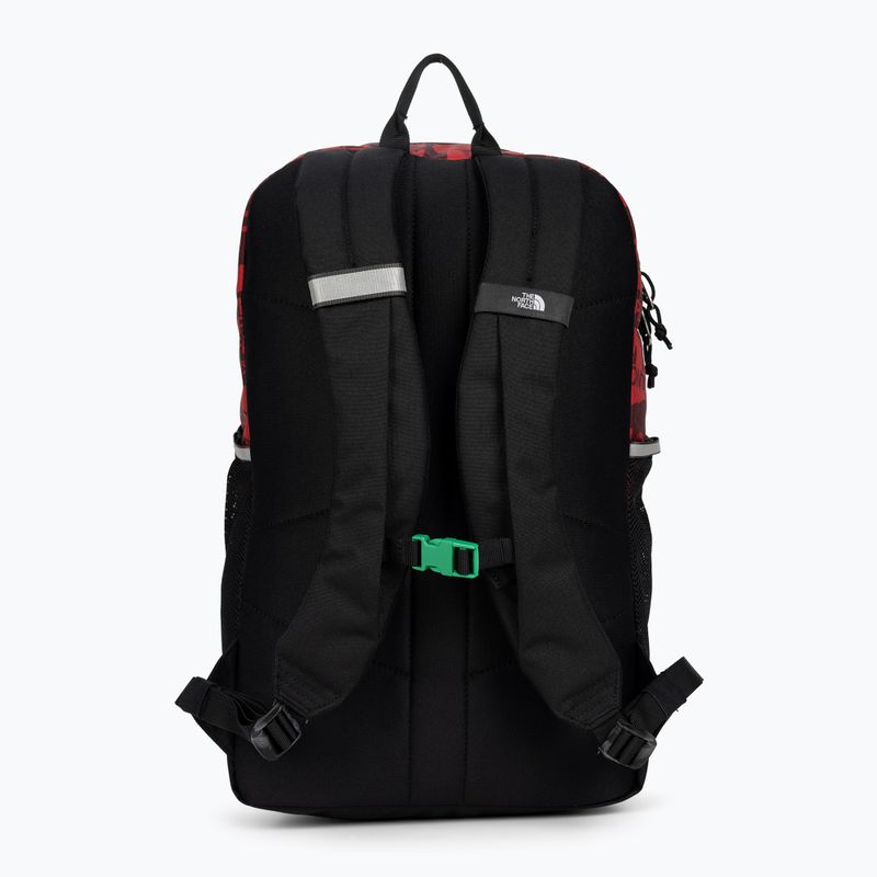 Plecak miejski dziecięcy The North Face Court Jester 24,5 l red brand proud print/black 3