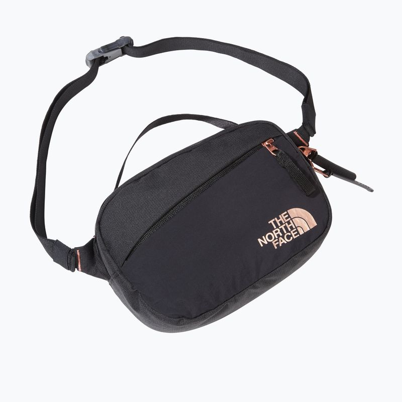 Saszetka nerka damska The North Face Isabella black light heather/burnt coral metallic 3