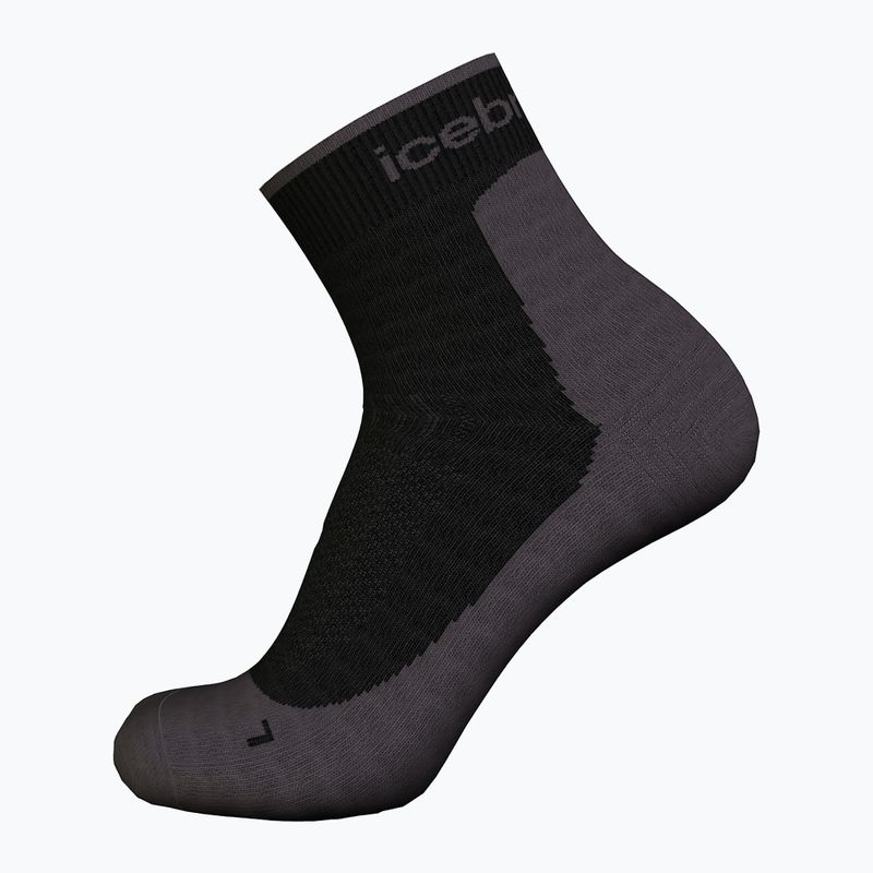 Skarpety męskie Icebreaker Merino Hike+ Light Mini black/obsidian 3