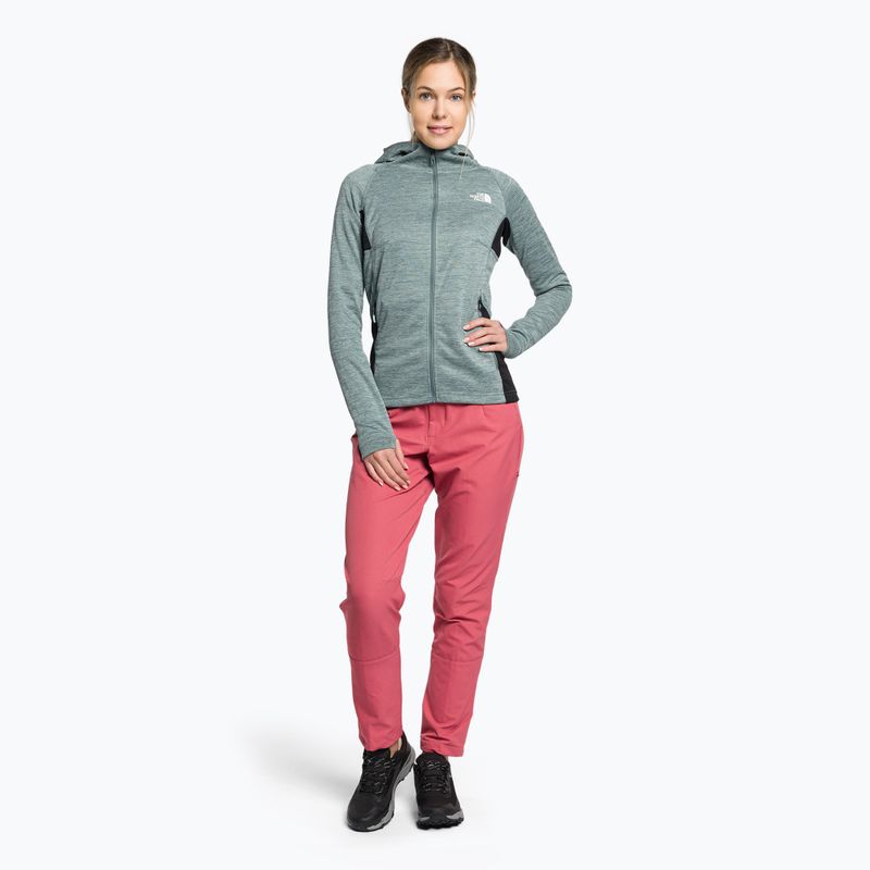 Bluza trekkingowa damska The North Face AO Midlayer FZ grey 2