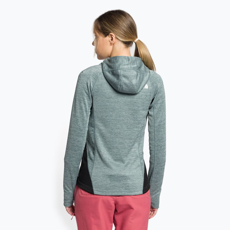 Bluza trekkingowa damska The North Face AO Midlayer FZ grey 4