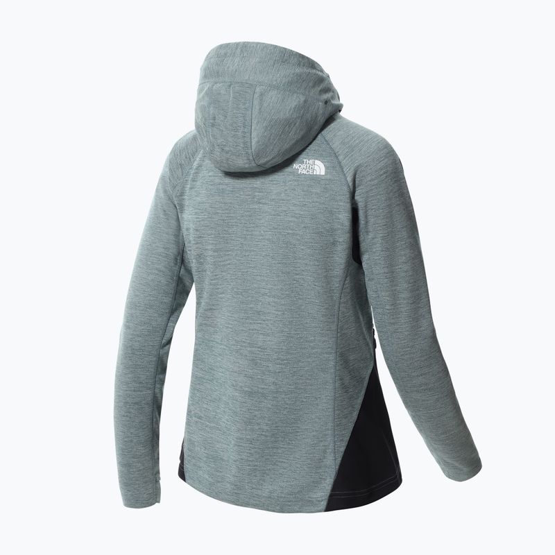 Bluza trekkingowa damska The North Face AO Midlayer FZ grey 10