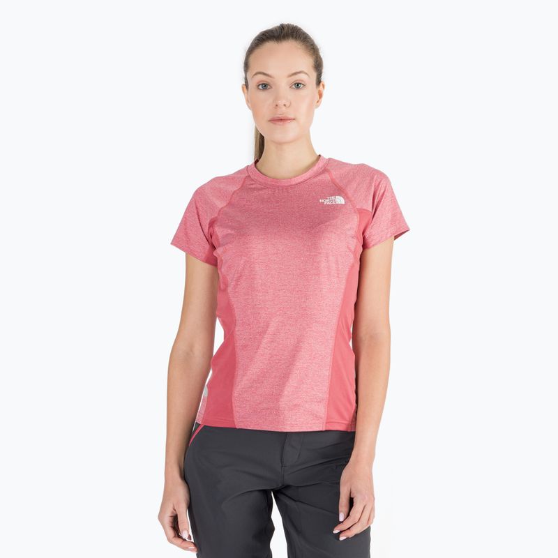 Koszulka trekkingowa damska The North Face AO slateroswhtheathr/ slaters