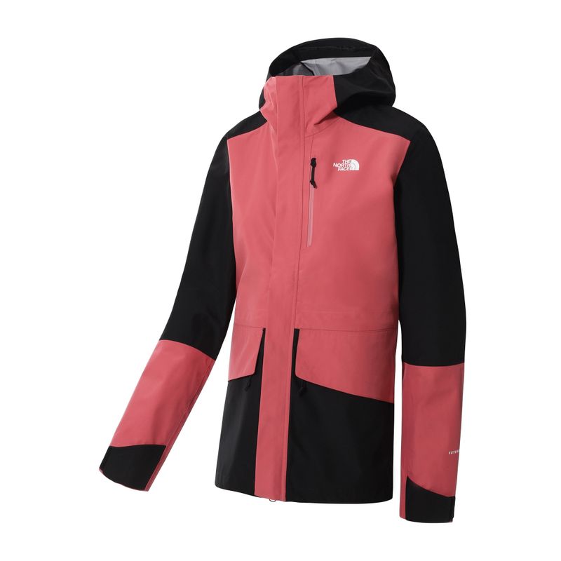 Kurtka przeciwdeszczowa damska The North Face Dryzzle All Weather Futurelight slate rose/black 10