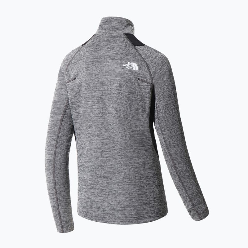 Bluza trekkingowa męska The North Face AO Midlayer FZ asphalt grey lghthtr/black 10