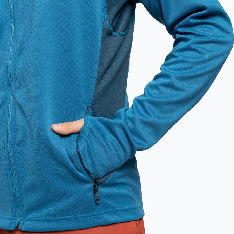 Bluza trekkingowa męska The North Face AO Midlayer FZ Hooded banff blue/monterey blue 8