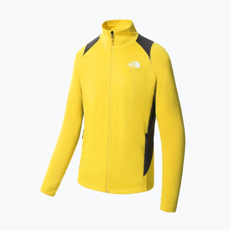 Bluza trekkingowa męska The North Face AO Midlayer FZ acid yellow/asphalt grey 9