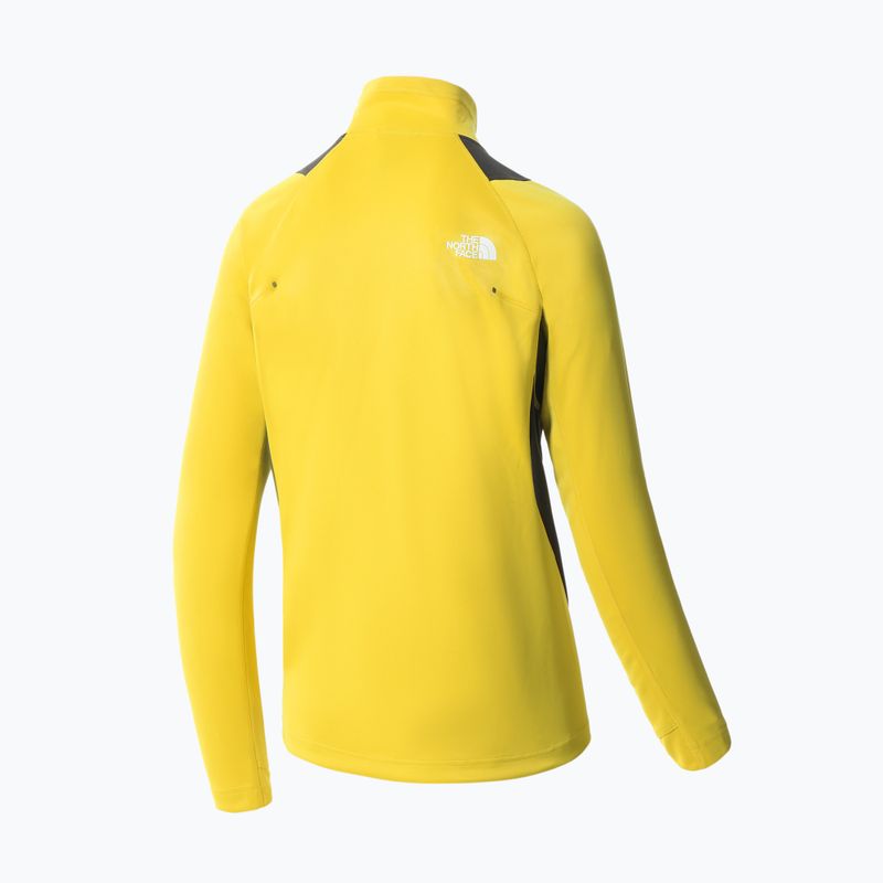 Bluza trekkingowa męska The North Face AO Midlayer FZ acid yellow/asphalt grey 10