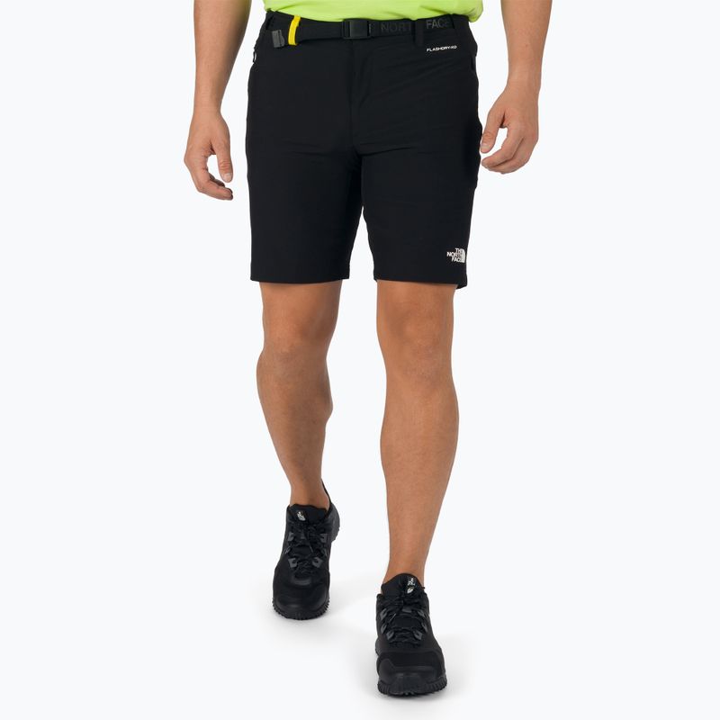 Spodenki trekkingowe męskie The North Face Circadian black/acid yellow