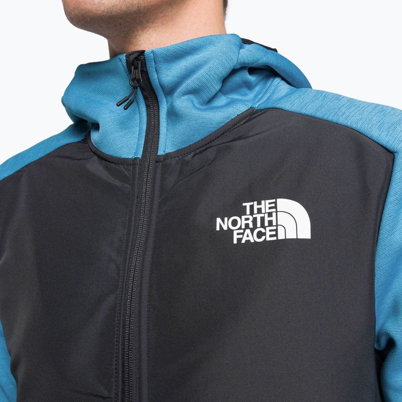 Bluza trekkingowa męska The North Face MA FZ banff bludrkheather/black 6